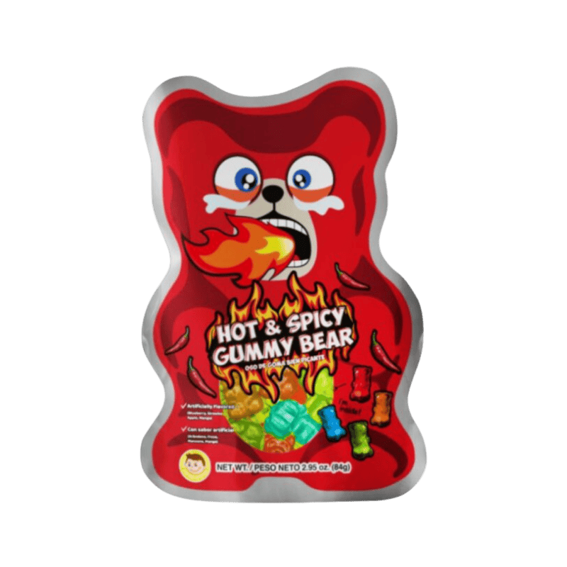 Pocas Hot & Spicy Gummy Bear 84 g