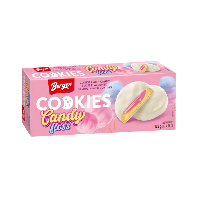 Bergen Cookies Candy Floss 128g
