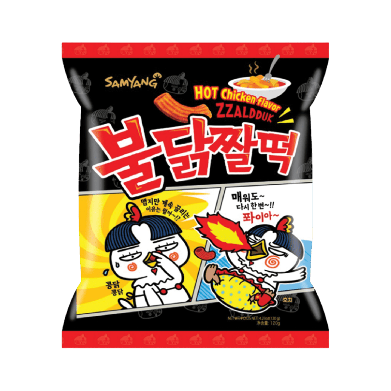 Samyang Buldak Zzaldduk Hot Chicken Snack 120g