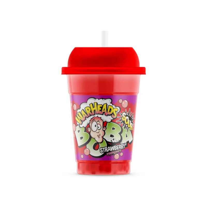 Warheads Boba Sour Strawberry 400ml
