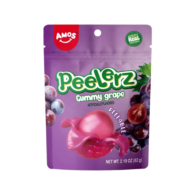 Amos Peelerz Gummy Grape 65 g