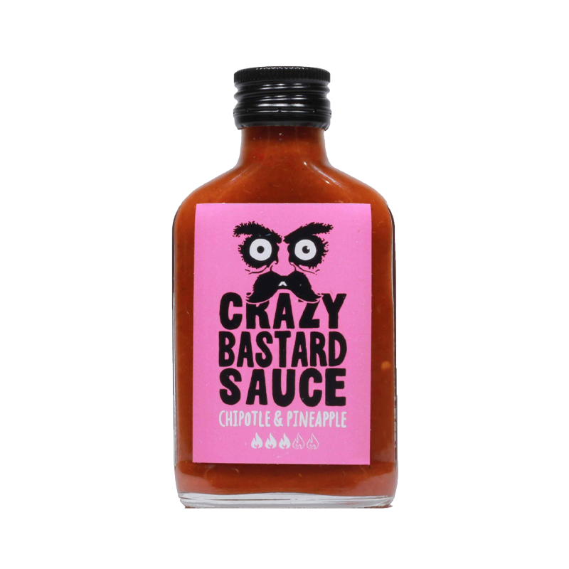 Crazy Bastard Chipotle & Pineapple Sauce 100ml