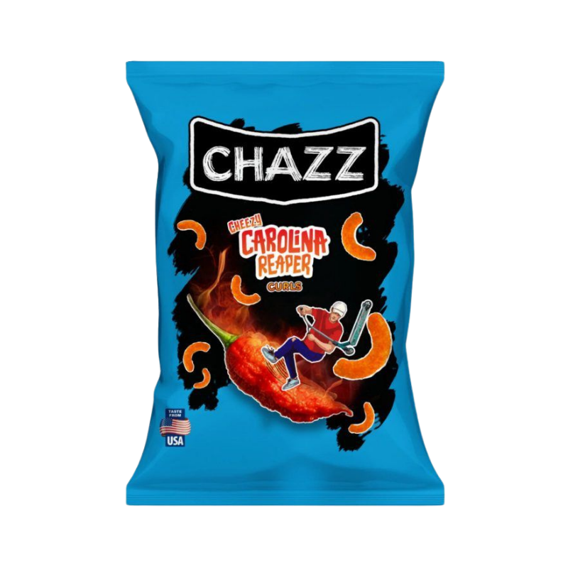 Chazz Cheezy Carolina Reaper Curls 100g