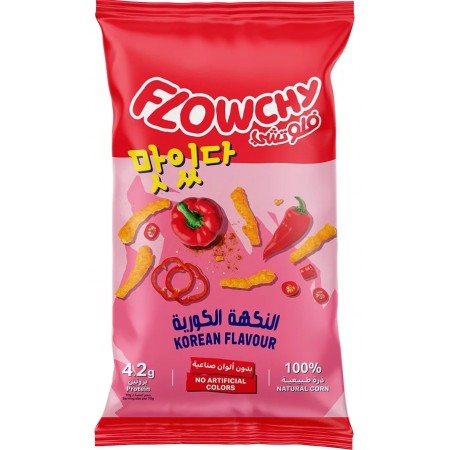Flowchy Crunchy Puffed Corn Korean 70g