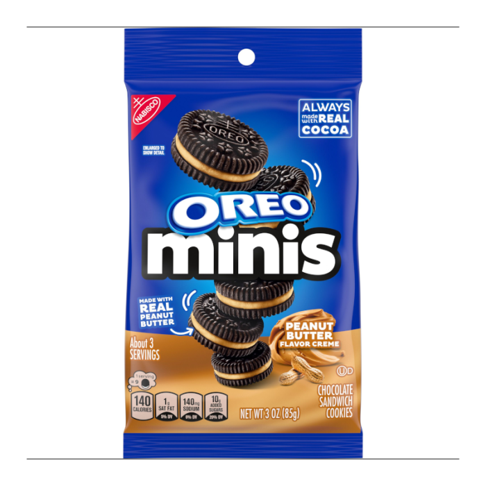 Oreo Mini Peanut Butter 85g