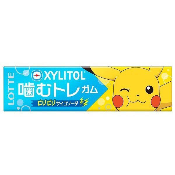Lotte Pokémon chews with the flavor of ramune drink with xylitol 26 gr