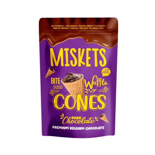 Miskets Dark Chocolate Cornet 70g