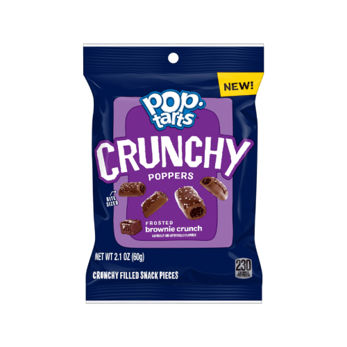 Pop-Tarts Crunchy Poppers Frosted Brownie Crunch 60g