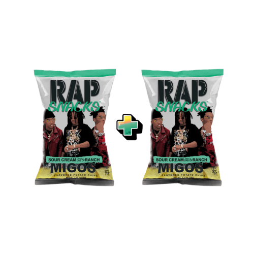 1+1 Rap Snacks ''Migos'' Sour cream Chips