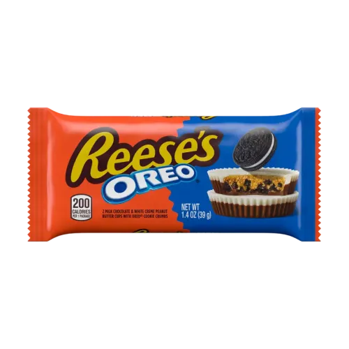 Reese’s Oreo Milk Chocolate and White Creme Peanut Butter Cups 39 g