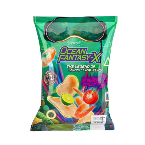 Ocean Fantasy-X Shrimp Crackers Tomato Sour Flavour 41g