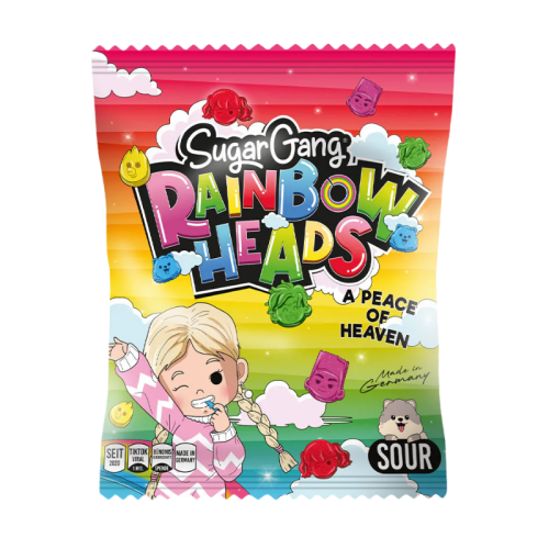 SugarGang Rainbow Heads 105g