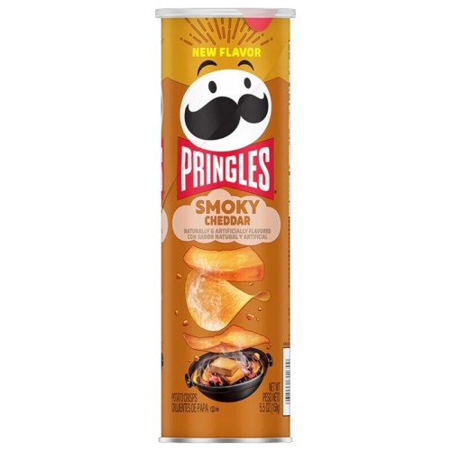 Pringles Smoky Cheddar 156g
