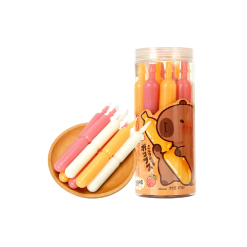 Capybara Jar Milkshake Mixed Fruit Drink 450g