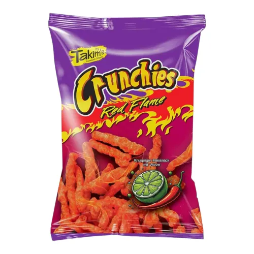 Takim's Crunchies Red Flame Chili & Lime 90g