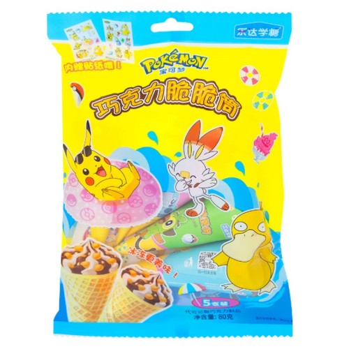 Leda Pokemon Crispy Cones 80g