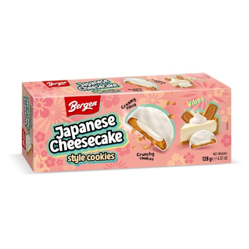 Bergen Japanese Cheesecake Cookies 128g
