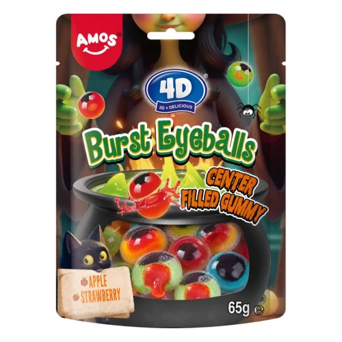Amos 4D Burst Eyeballs Gummy 65g