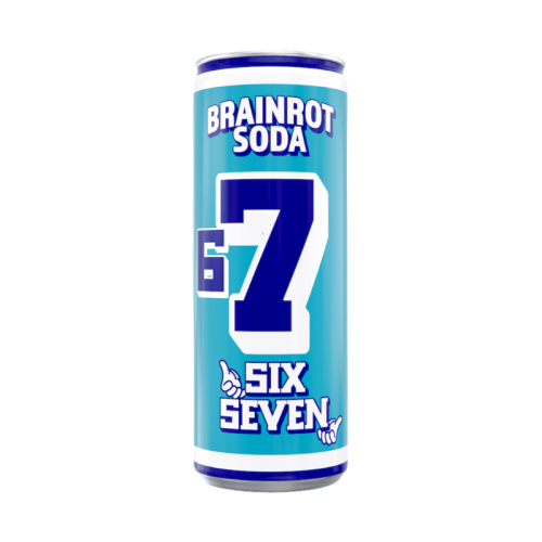 Brainrot Soda Six Seven Blue 250ml
