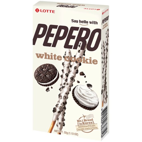 Pepero Sticks White Chocolate Cookie 32g