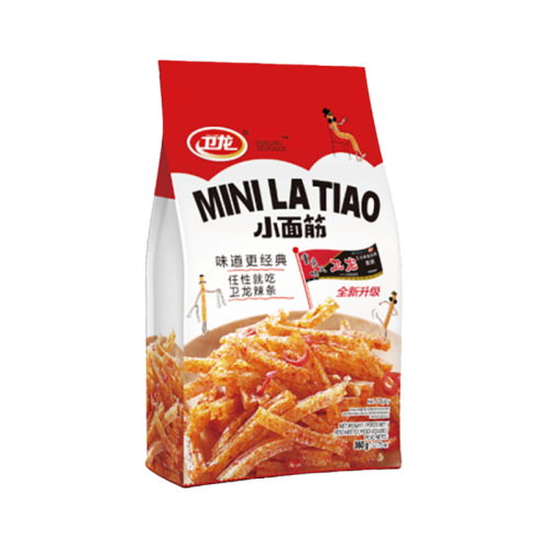 Wei Long Latiao Hot & Spicy Mini 360g