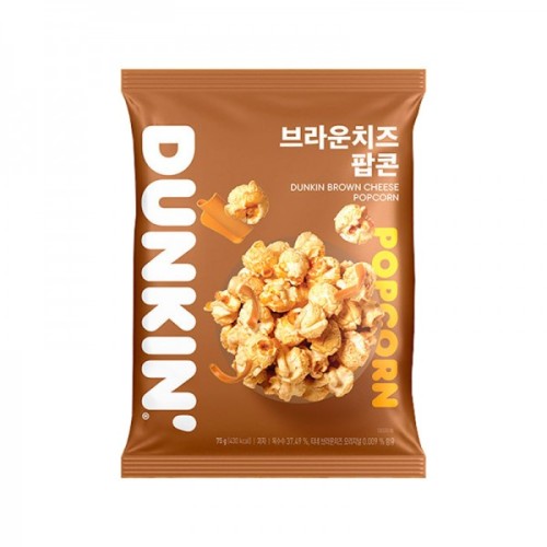 Dunkin Brown Cheese Popcorn 75gr