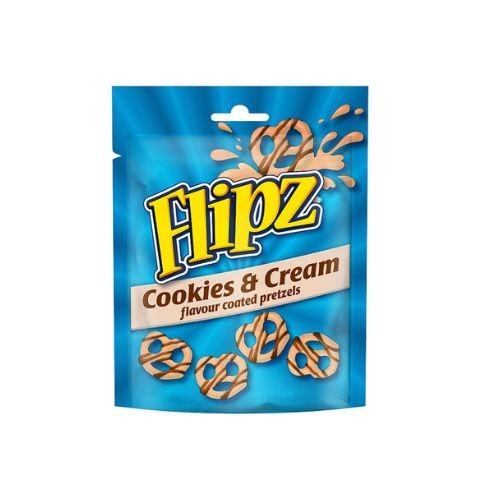 Flipz Cookies & Cream Pretzels 90g