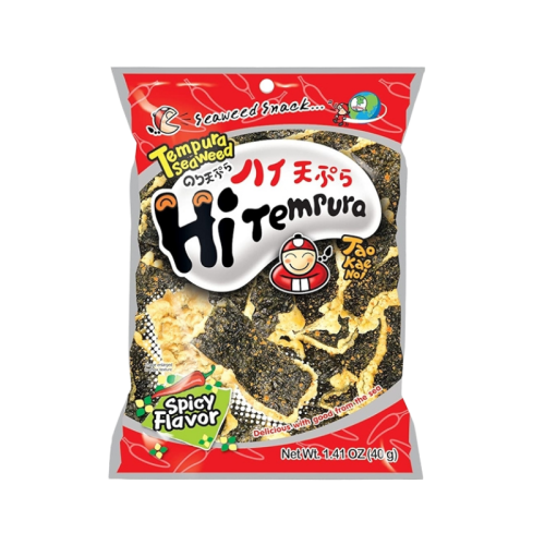 Tao Kae Noi Hi Tempura Hot Spicy Seaweed 40g