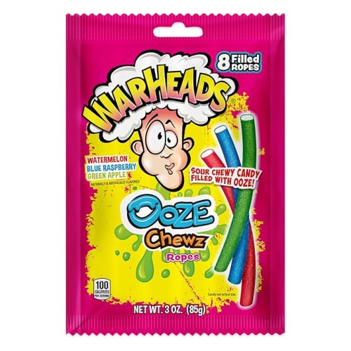 WARHEADS Ooze Chewz Ropes 85gr