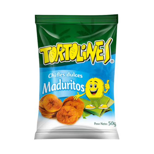 Tortolines Sweet Plantain Chips 50g