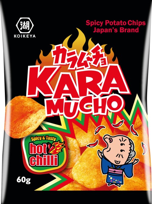 Koikeya Chips Karamucho Hot Chili 60 g