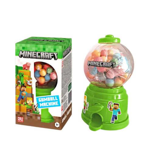 Minecraft Gumball Machine 100g