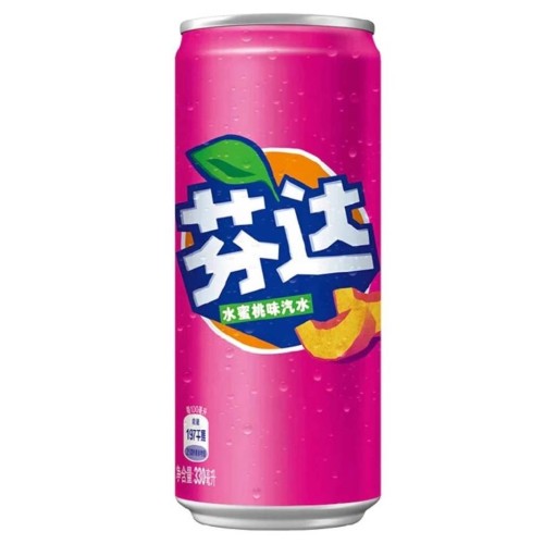 Fanta White Peach 330ml Asian