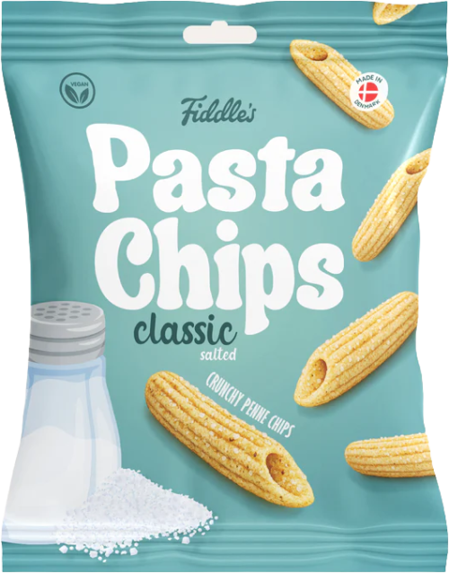 Fiddles Pasta Chips Salted 80g