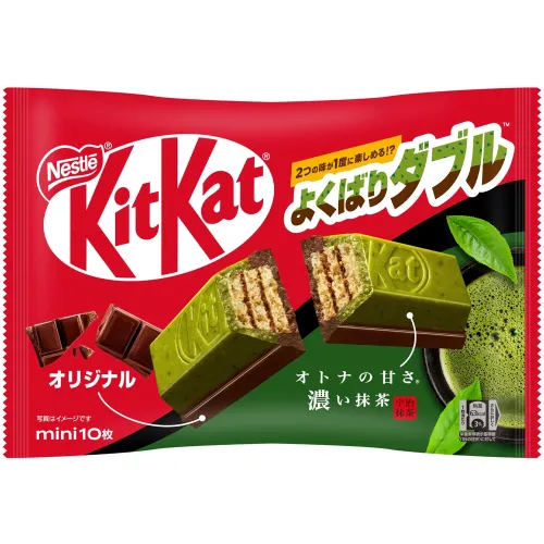 Kitkat Yokubari Double Matcha & Original 116g