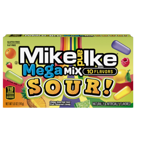 Mike & Ike Mega Mix Sour 120GR	