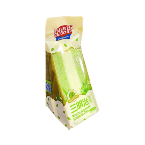 Matcha flavoured sandwich cake 100g