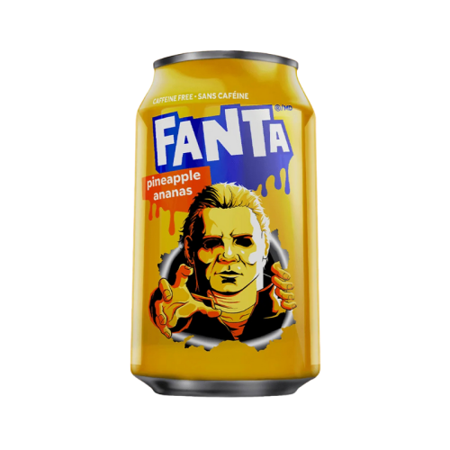 Fanta Pineapple x Michael Myers Limited Edition 355ml