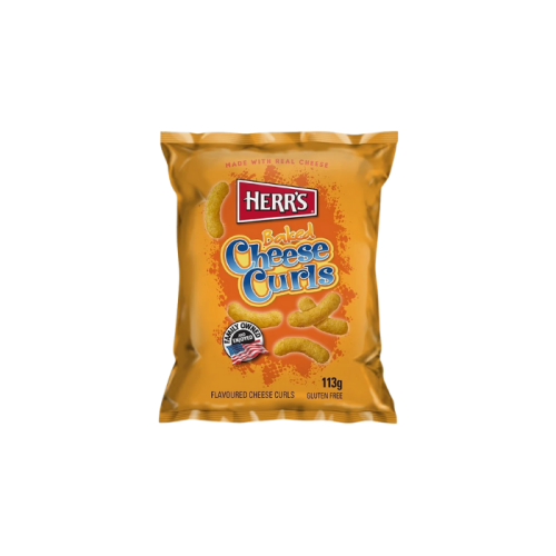 Herr's Baked Cheese Curls 113 g