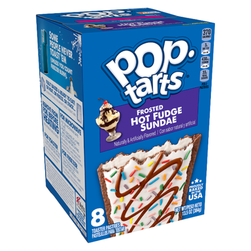 Pop Tarts Frosted Hot Fudge Sundae