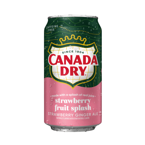 Canada Dry Strawberry Fruit Splash 355ml