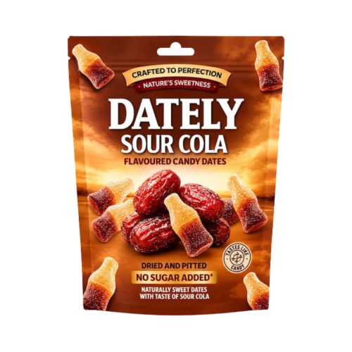 Dately Sour Cola Flavoured Candy Dates 100g 