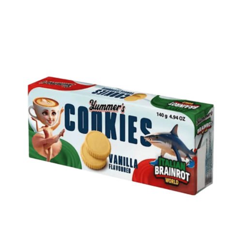 Yummers Italian Brainrot Vanilla Biscuits 140 g