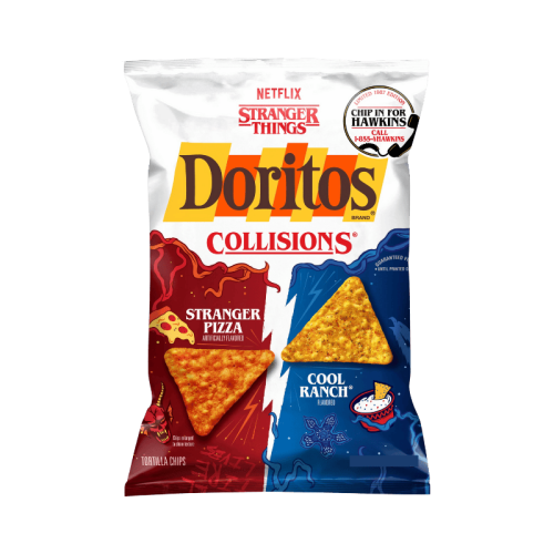 Doritos Collisions Netflix Stranger Things Stranger Pizza & Cool Ranch 140 g