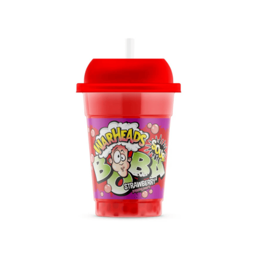 Warheads Boba Sour Strawberry 400ml