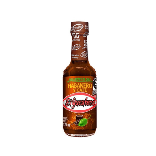 El  Yucateco Habanero & Coffee Hot Sauce 120 ml