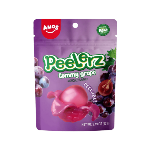 Amos Peelerz Gummy Grape 65 g