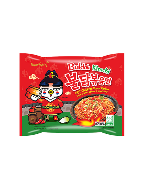 Buldak Hot Chicken Ramyeon (Kimchi) - 135g