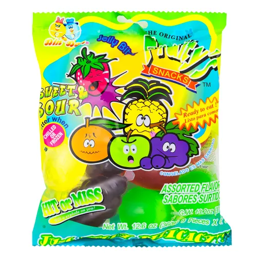 Sweet Sour Fruitys Ju-C Fruit Jellies 40 gr