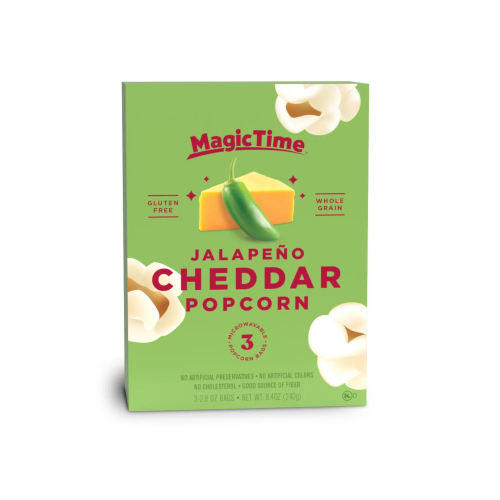 Magic Time Jalapeno Cheddar Popcorn 240g